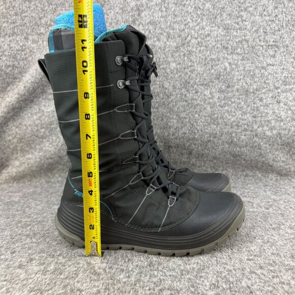 ✅Womens 10 Teva Jordanelle Black Winter Boots Waterproof Thinsulate Insulation - Picture 7 of 13